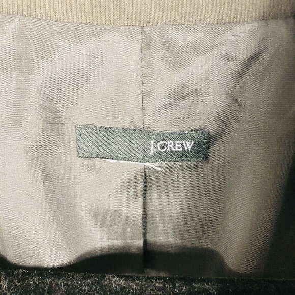 J Crew Blazer Brown 1 Button Lined Work Career - Picture 5 of 5